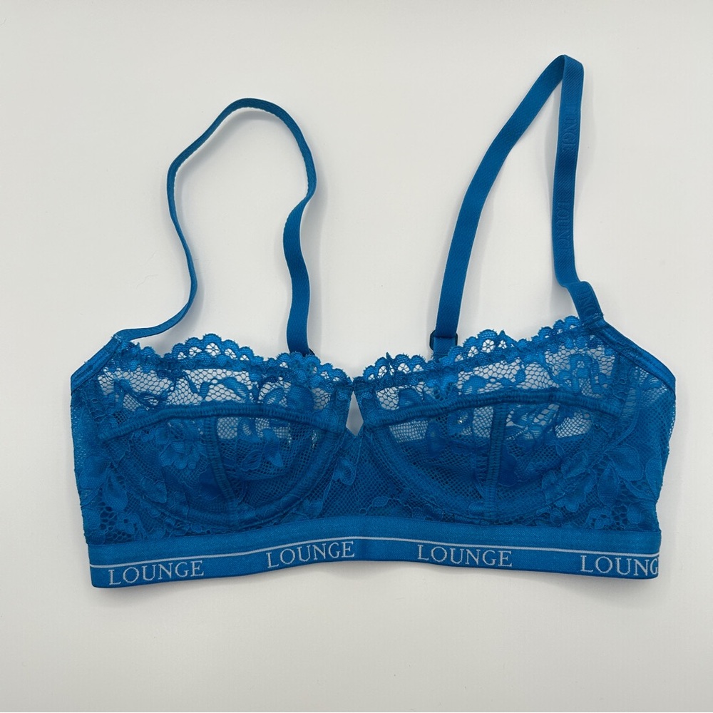 Lounge Blossom Balcony Bralette Unlined Size 32B